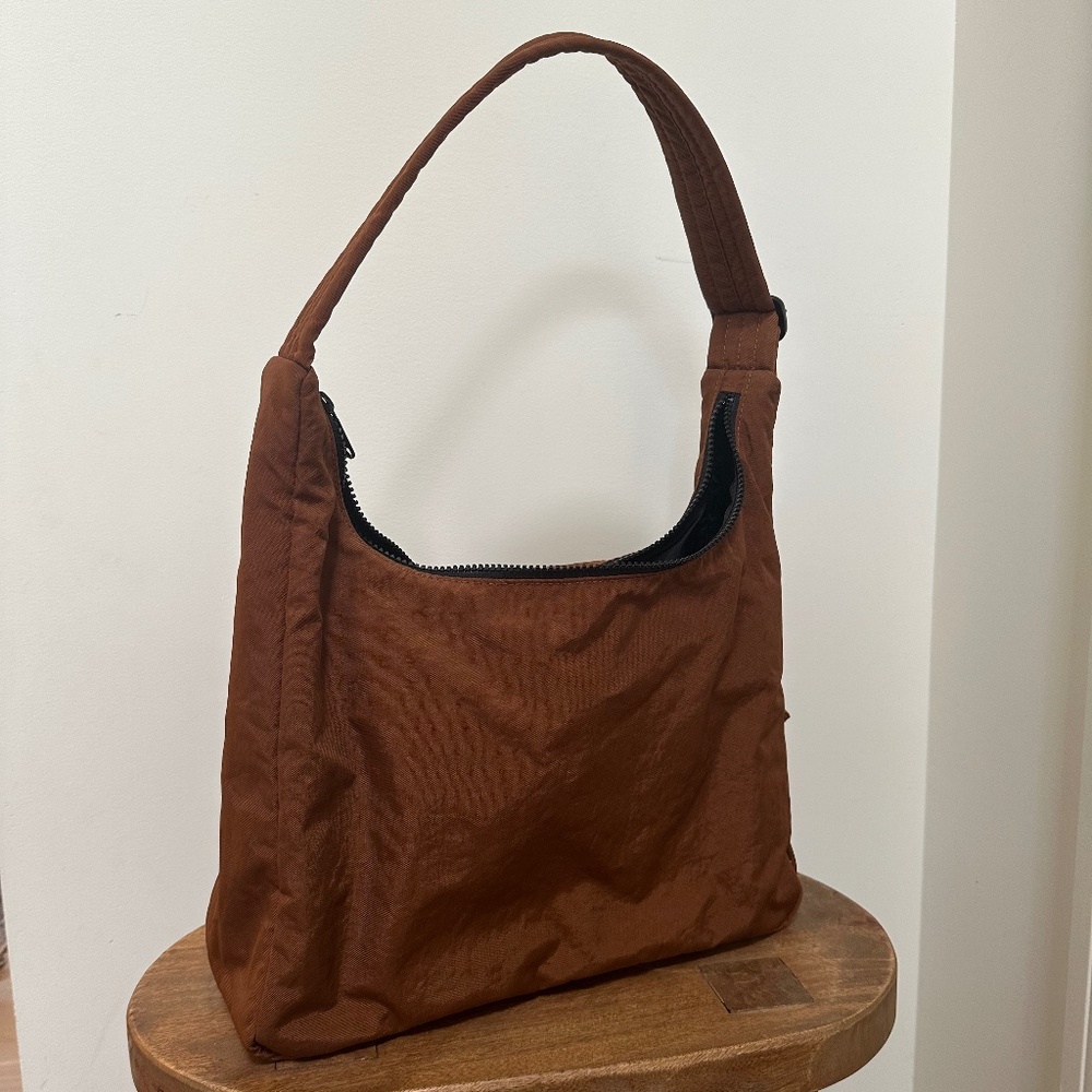 BAGGU Nylon Shoulder Bag - Brown